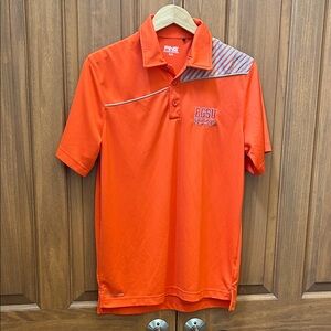 Ping Men's Vibrant BGSU falcons Orange Polo Shirt size medium